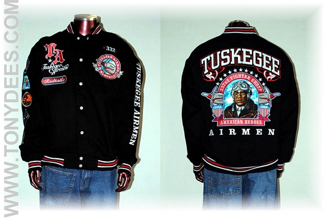 "NEW" TUSKEGEE AIRMEN TWILL JACKET